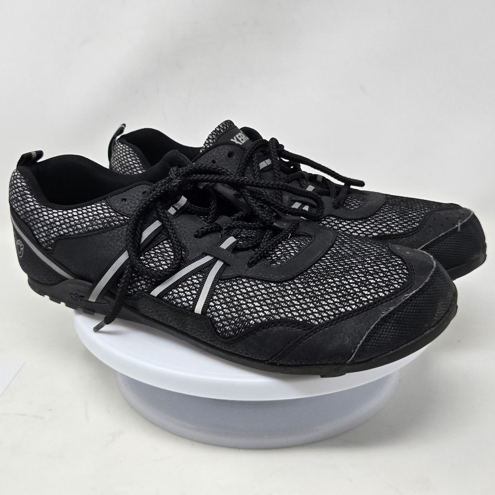 Xero Shoes Mens Terraflex Trail Running Shoes Black Silver Barefoot Size 13